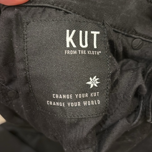 Size 12 black Kut From The Kloth skinny jeans - Picture 3 of 5